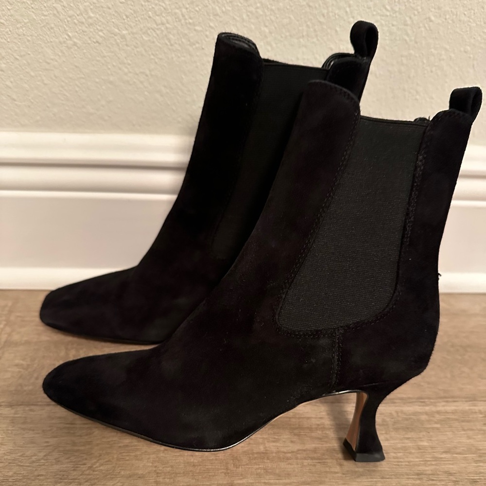 Black Suede Sam Edelman Boots